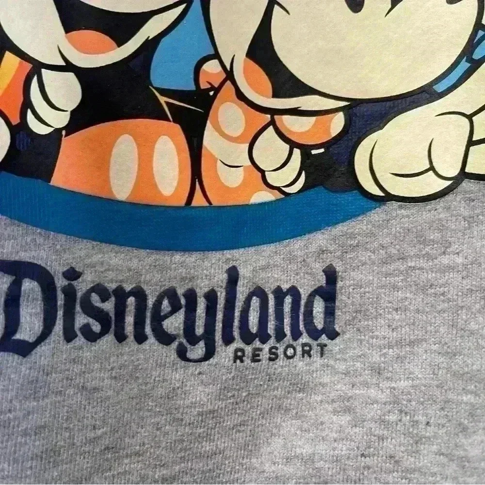 Disney Mickey Mouse And Friends Zip Hoodie For Kids Disneyland 2023 Sz M